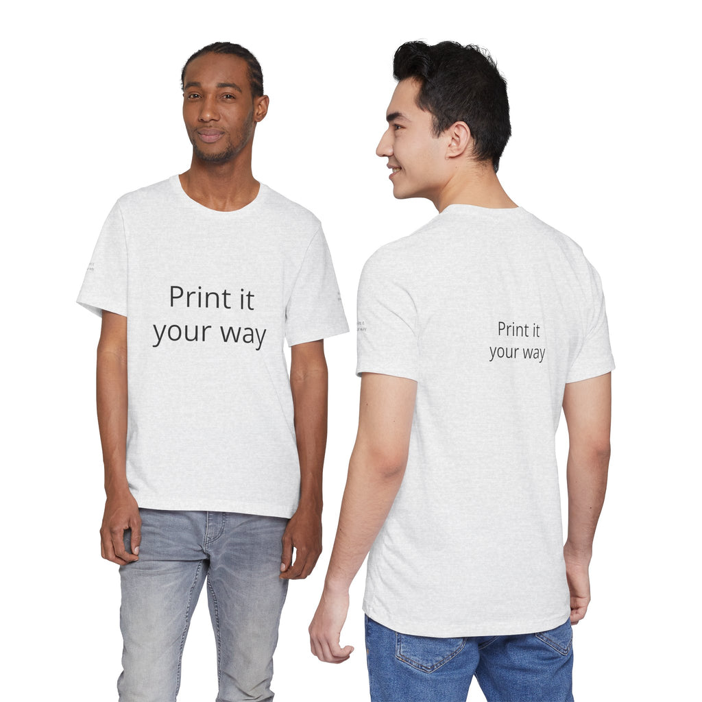Unisex Jersey Short Sleeve Tee
