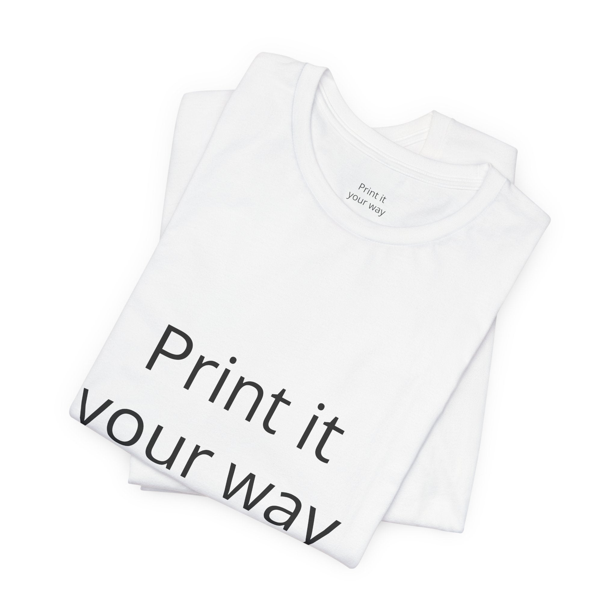 Unisex Jersey Short Sleeve Tee