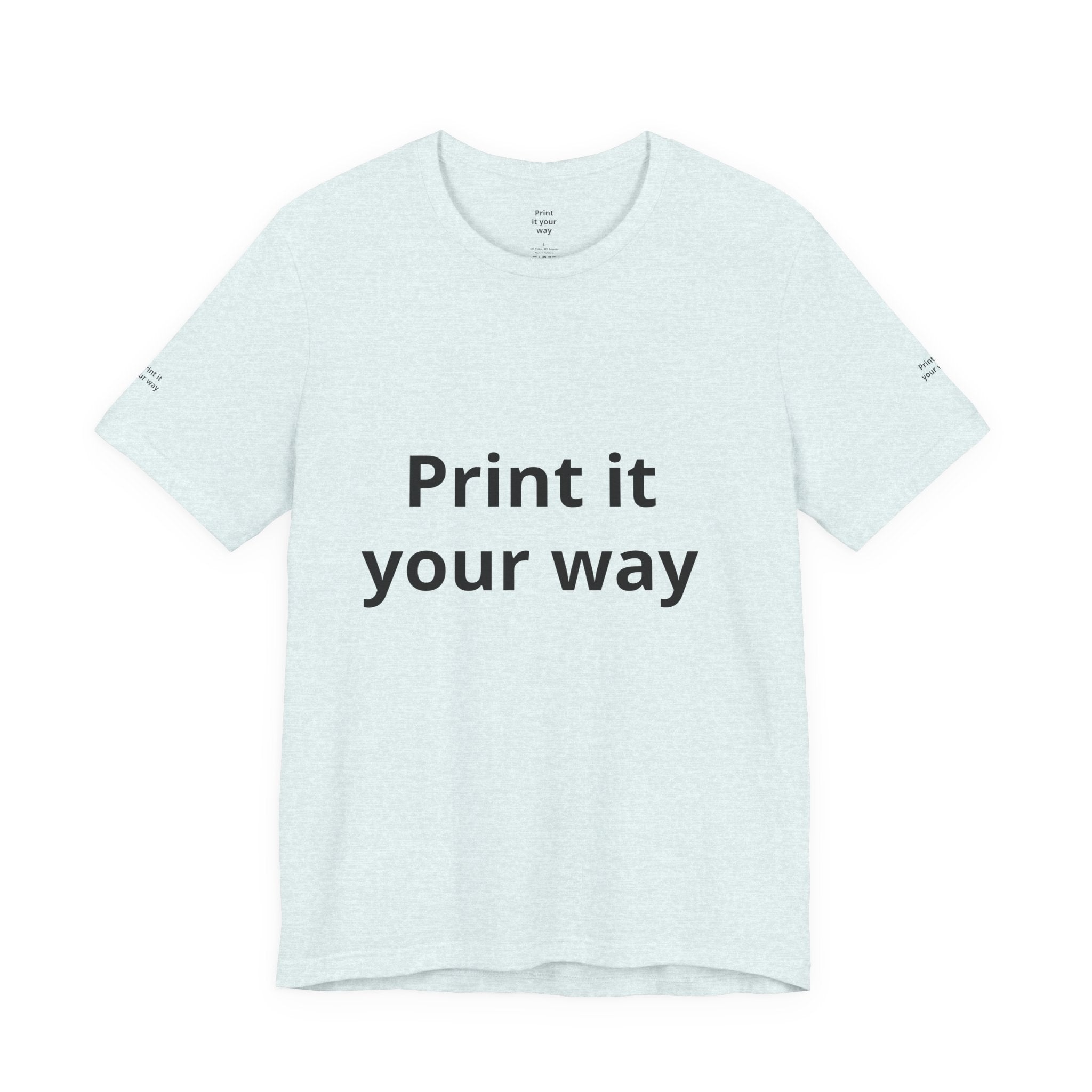 Unisex Jersey Short Sleeve Tee