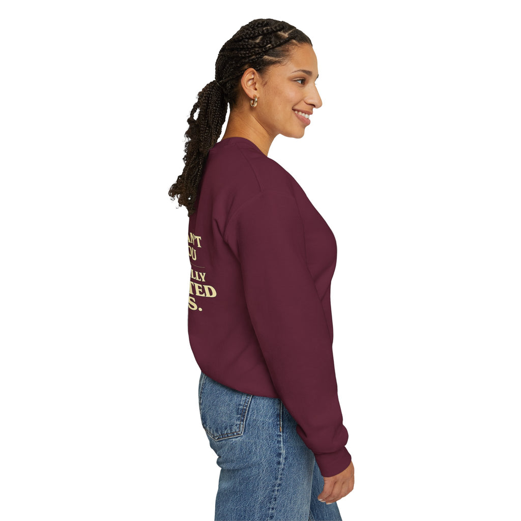 A CONDOM CAN’T PROTECT YOU From Spiritually Transmitted Demons™ | Premium Heavyweight Christian Streetwear crewneck