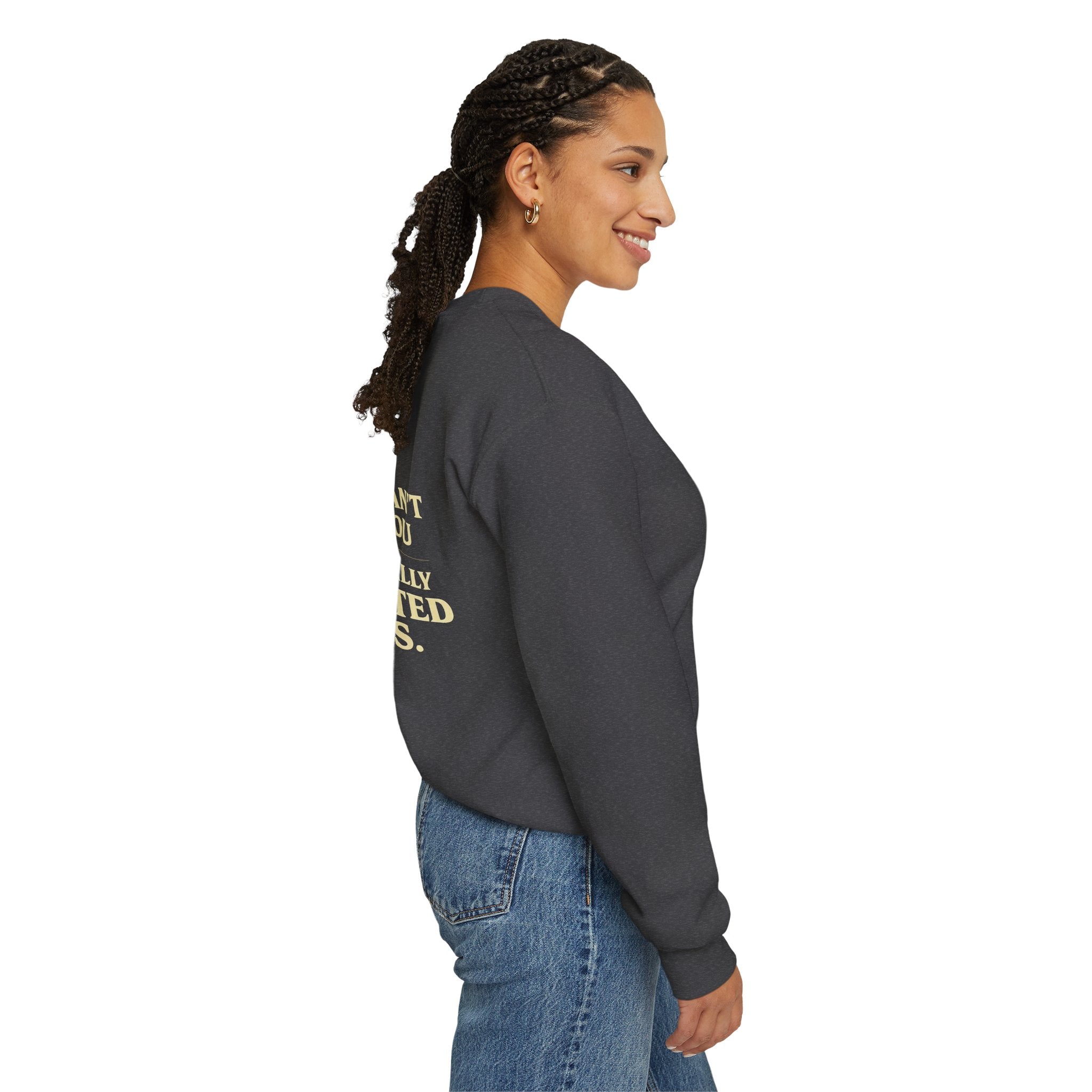 A CONDOM CAN’T PROTECT YOU From Spiritually Transmitted Demons™ | Premium Heavyweight Christian Streetwear crewneck