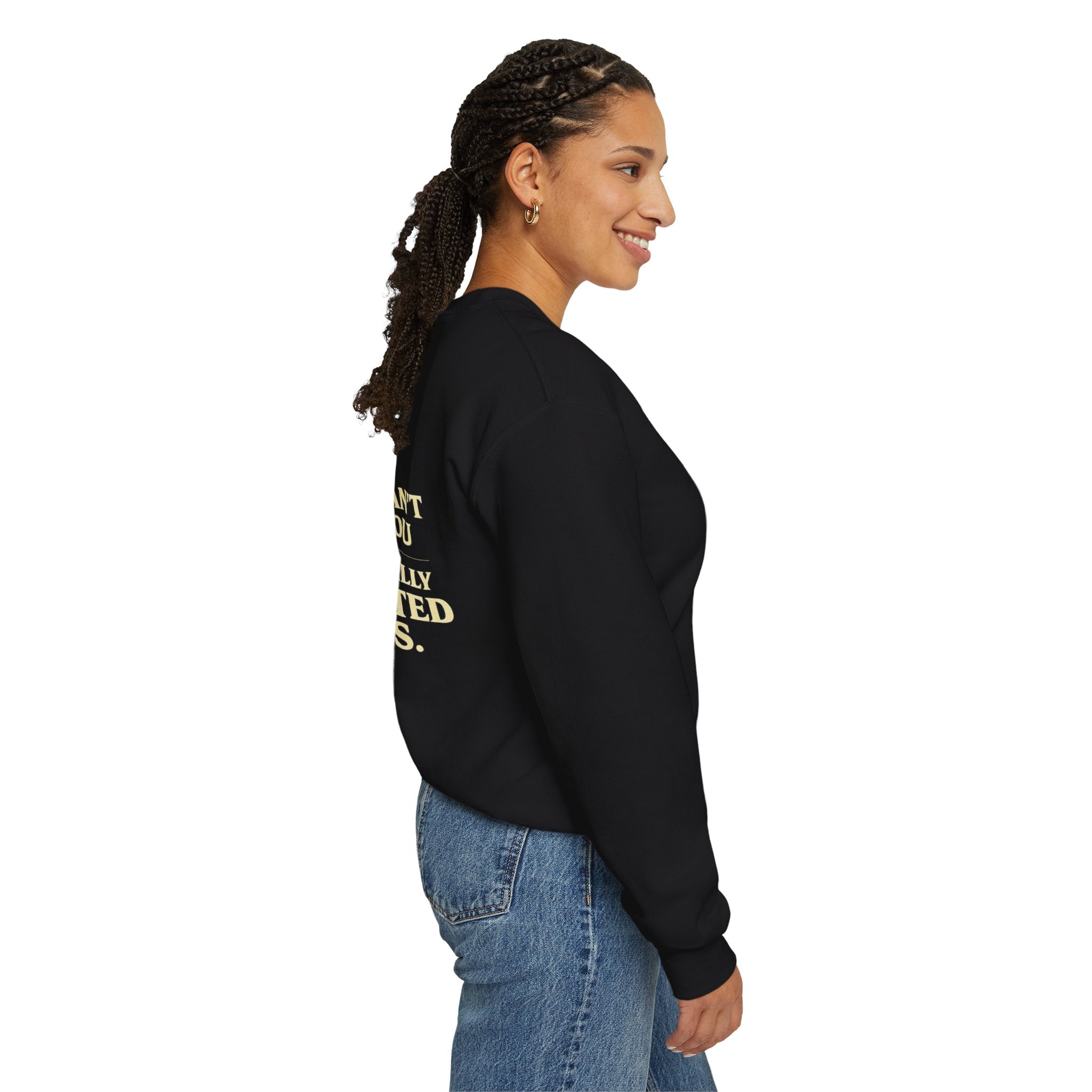 A CONDOM CAN’T PROTECT YOU From Spiritually Transmitted Demons™ | Premium Heavyweight Christian Streetwear crewneck