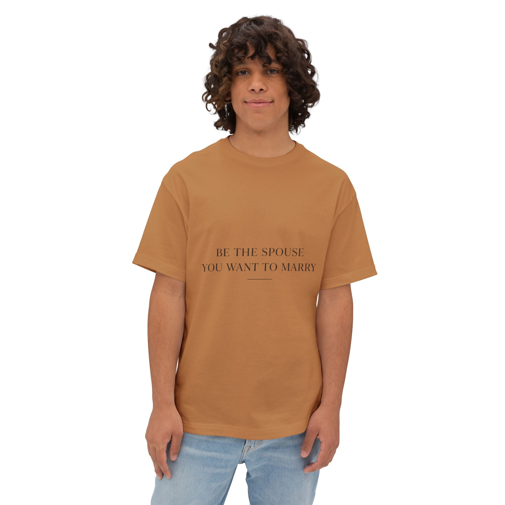 Be The Spouse You Want To Marry – Premium Oversized Christian Tee Large Print| EKMA Collection