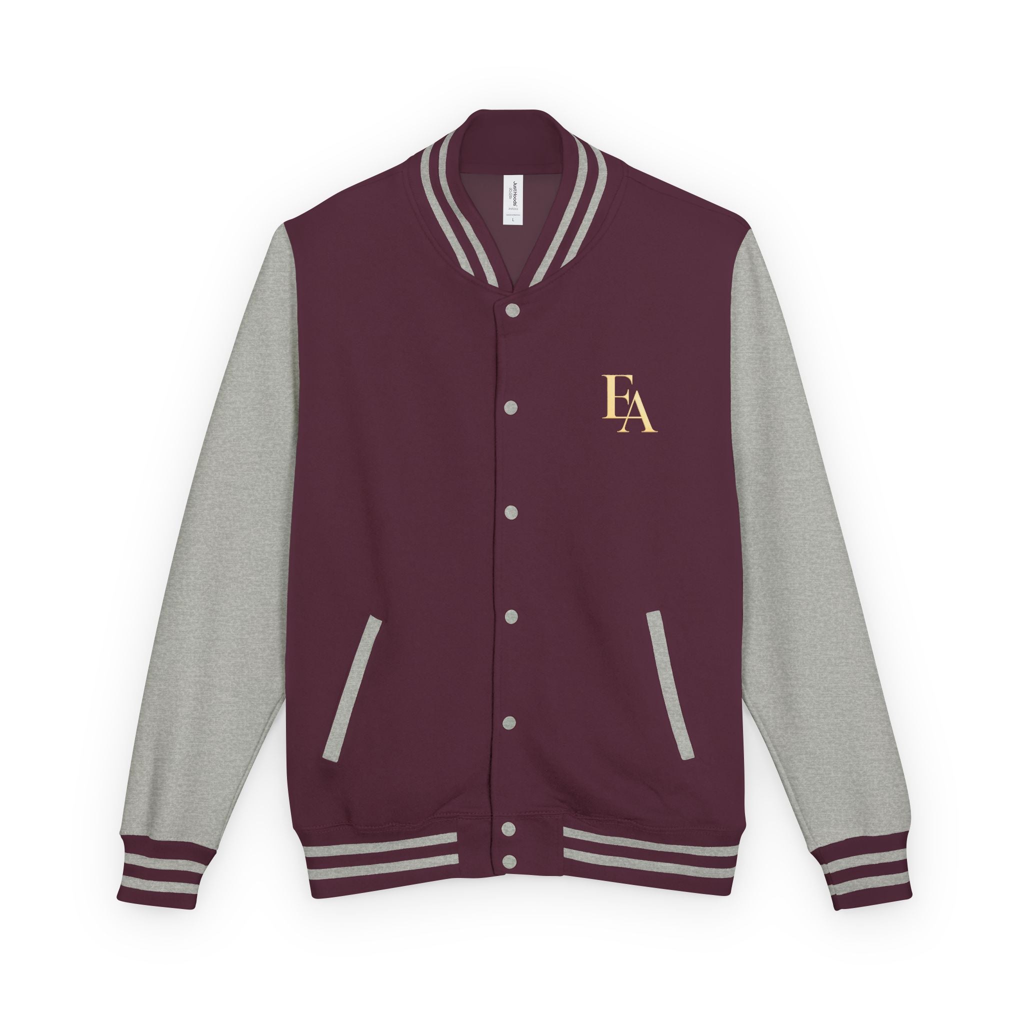 Discernment Over Desperation – Unisex Heavyweight Letterman Jacket | EKMA Academy Kingdom Streetwear